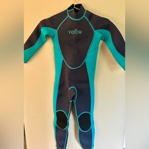 Vofiw Kids Origin 2.5mm Wetsuit | Full Length Summer Neoprene Wetsuit, Navy